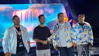 Dukung Anak Muda Kreatif, Gibran Hadiri Turnamen E-Sport Senayan