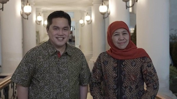 Dukungan Erick Thohir dan Khofifah Memperkuat Paslon 02