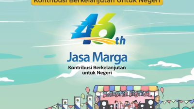 Pasukan Gibran Mengucapkan Dirgahayu PT Jasa Marga (Persero) Tbk yang ke 46